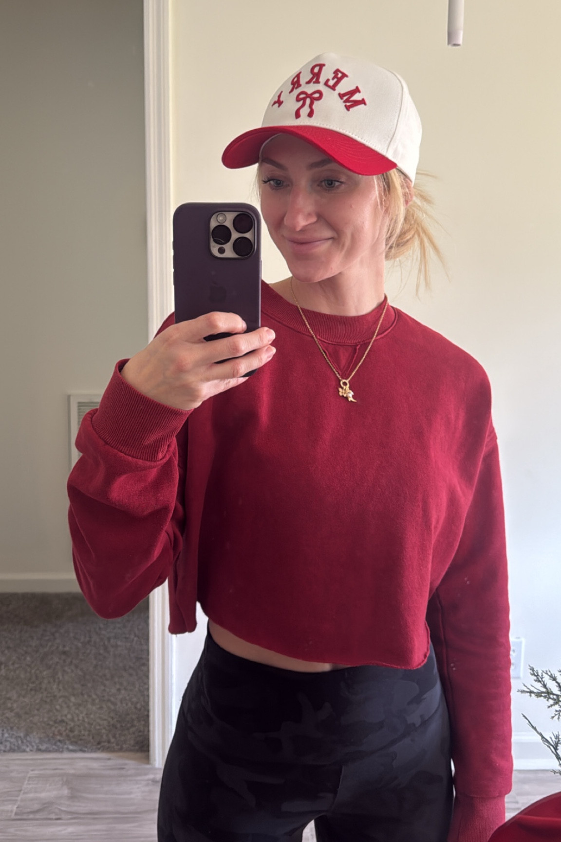 Love this cowboy cute merry hat! 

#LTKFindsUnder50 #LTKHoliday #LTKSeasonal