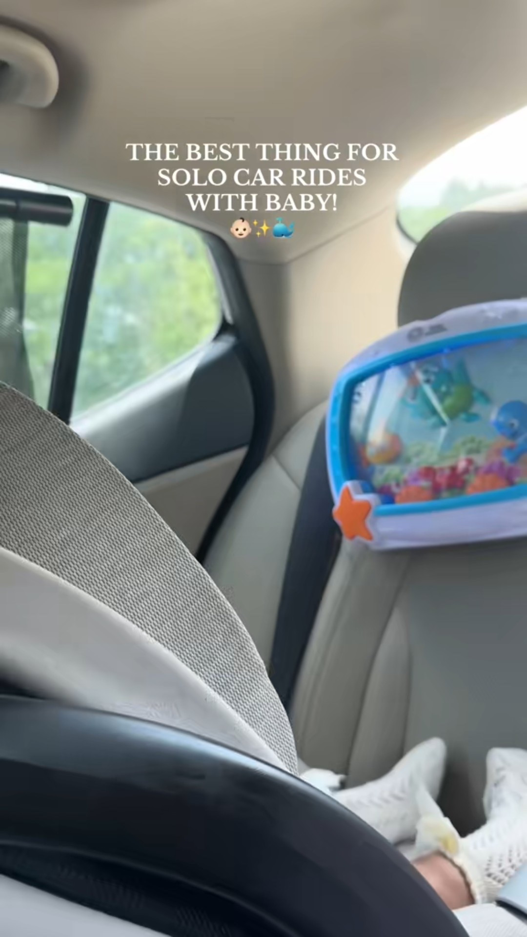 This has helped so much with my fear of driving solo with my baby ☺️🐋
#momhack #babytoys #carrides #babyregistry 

#LTKStyleTip #LTKBaby #LTKFamily