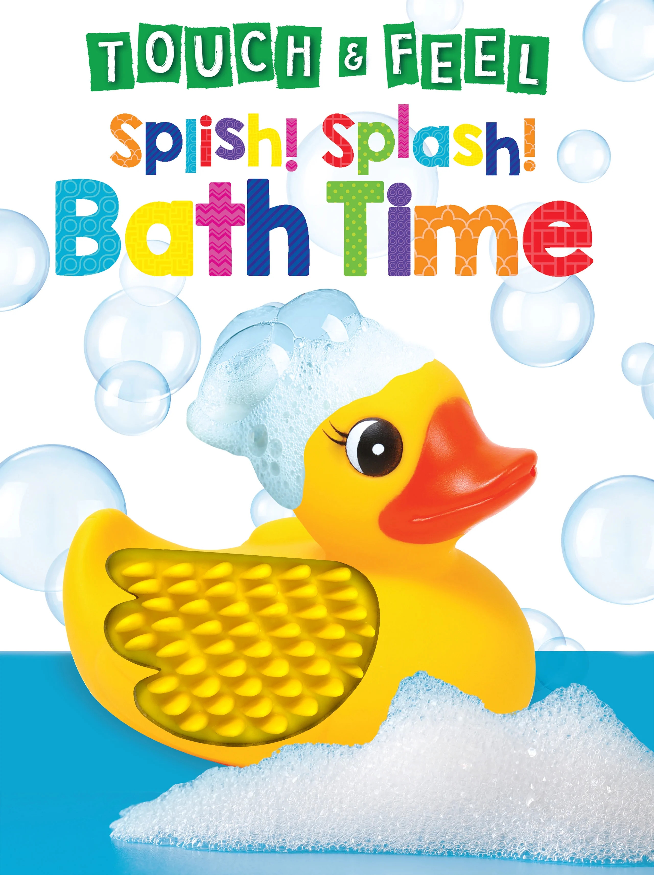 Splish! Splash! Bath Time - Touch and Feel Board Book - Sensory Board Book | Walmart (US)