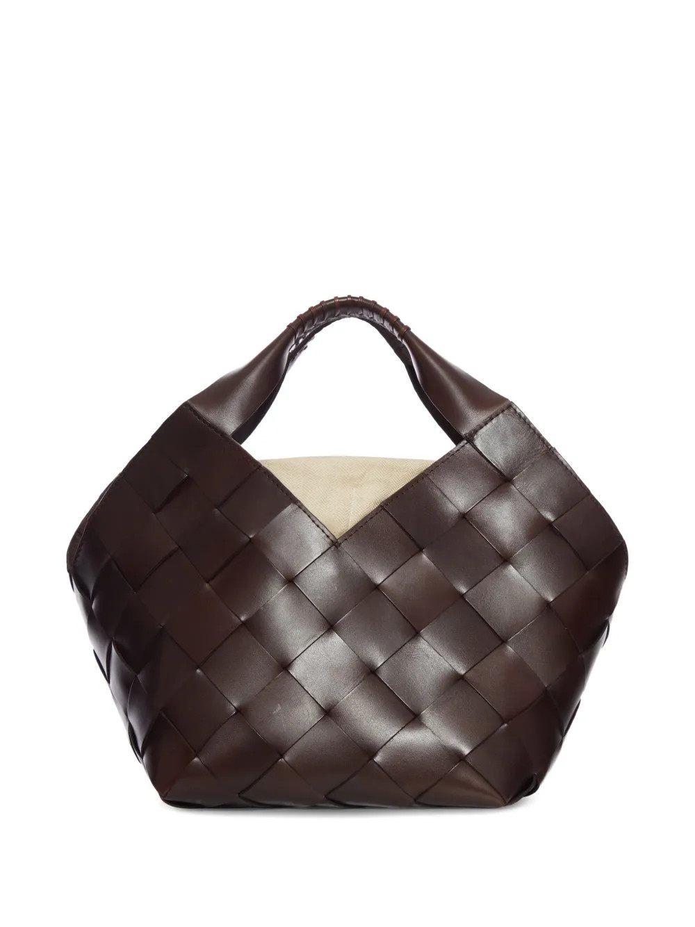 DRAGON DIFFUSION Small woven-design Tote Bag | Brown | FARFETCH HU | Farfetch Global