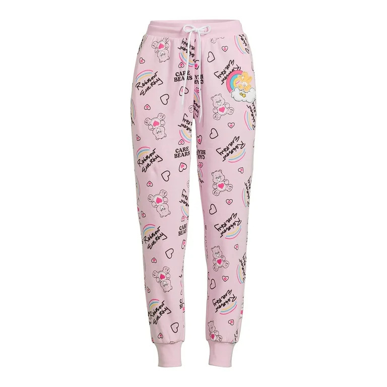 Care Bears Juniors’ Print Jogger Pants, 28” Inseam, Sizes XS-XXXL | Walmart (US)