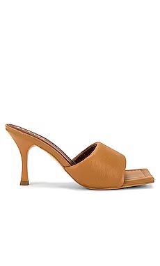 ALOHAS Puffy Mule in Camel from Revolve.com | Revolve Clothing (Global)