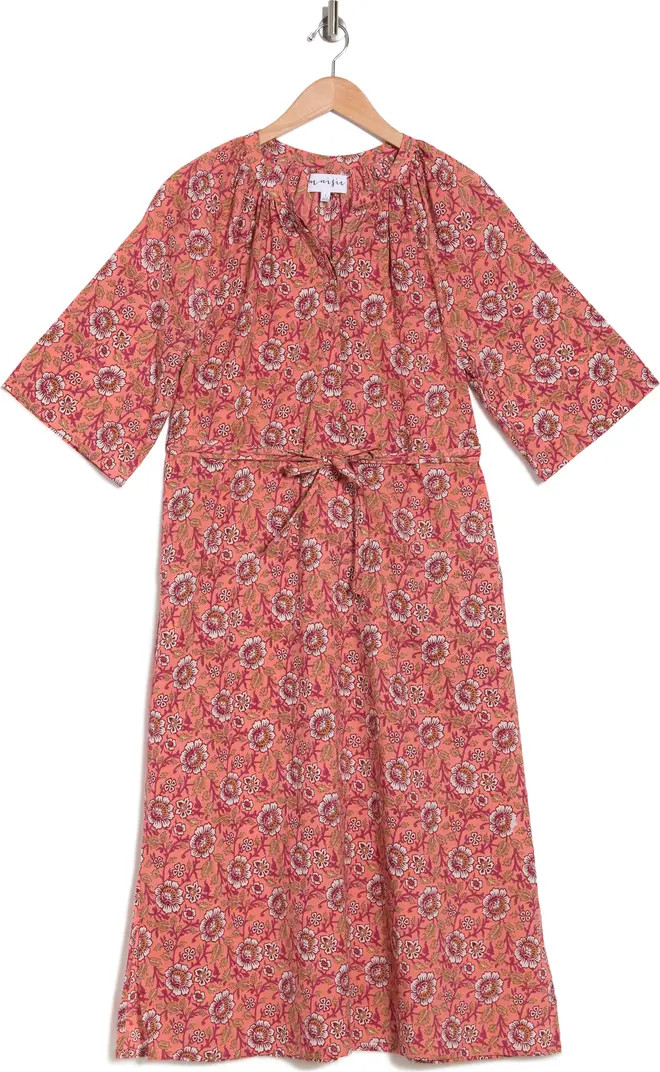 Maisie Tie Waist Midi Dress | Nordstromrack | Nordstrom Rack