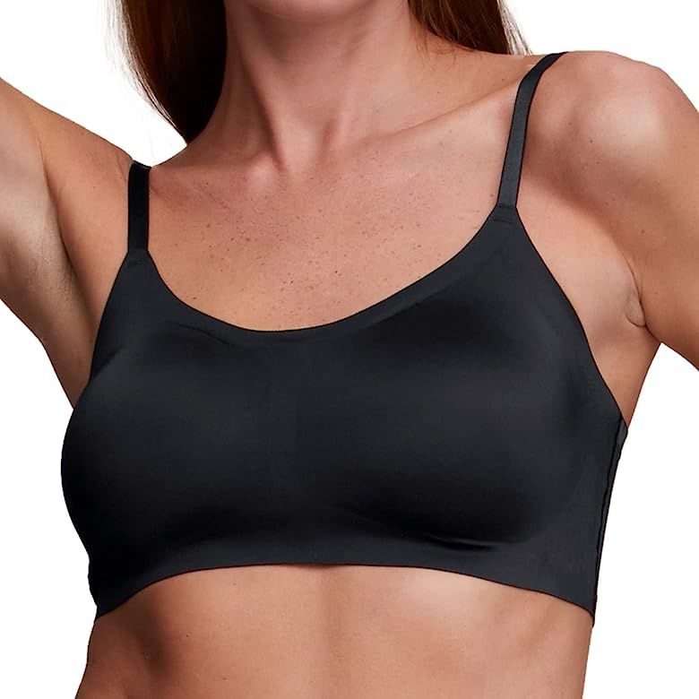 EBY Seamless Adjustable Strap Bralettes for Women: Invisible Bras for Women, No Underwire, Removable | Amazon (US)