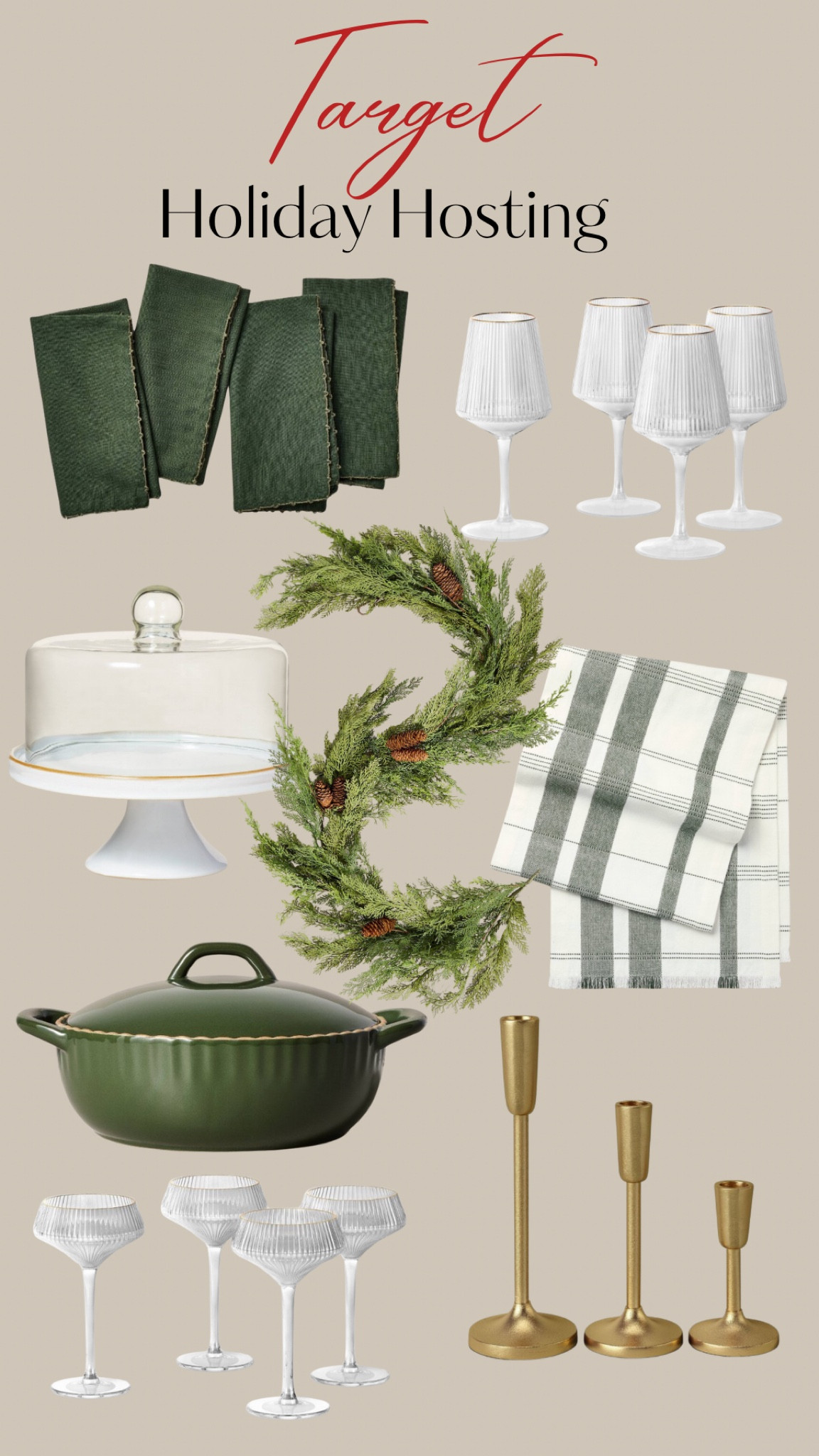 Holiday hosting with Target.

#greendecor #candlestick #wineglass #diningtable

#LTKParties #LTKHome #LTKHoliday