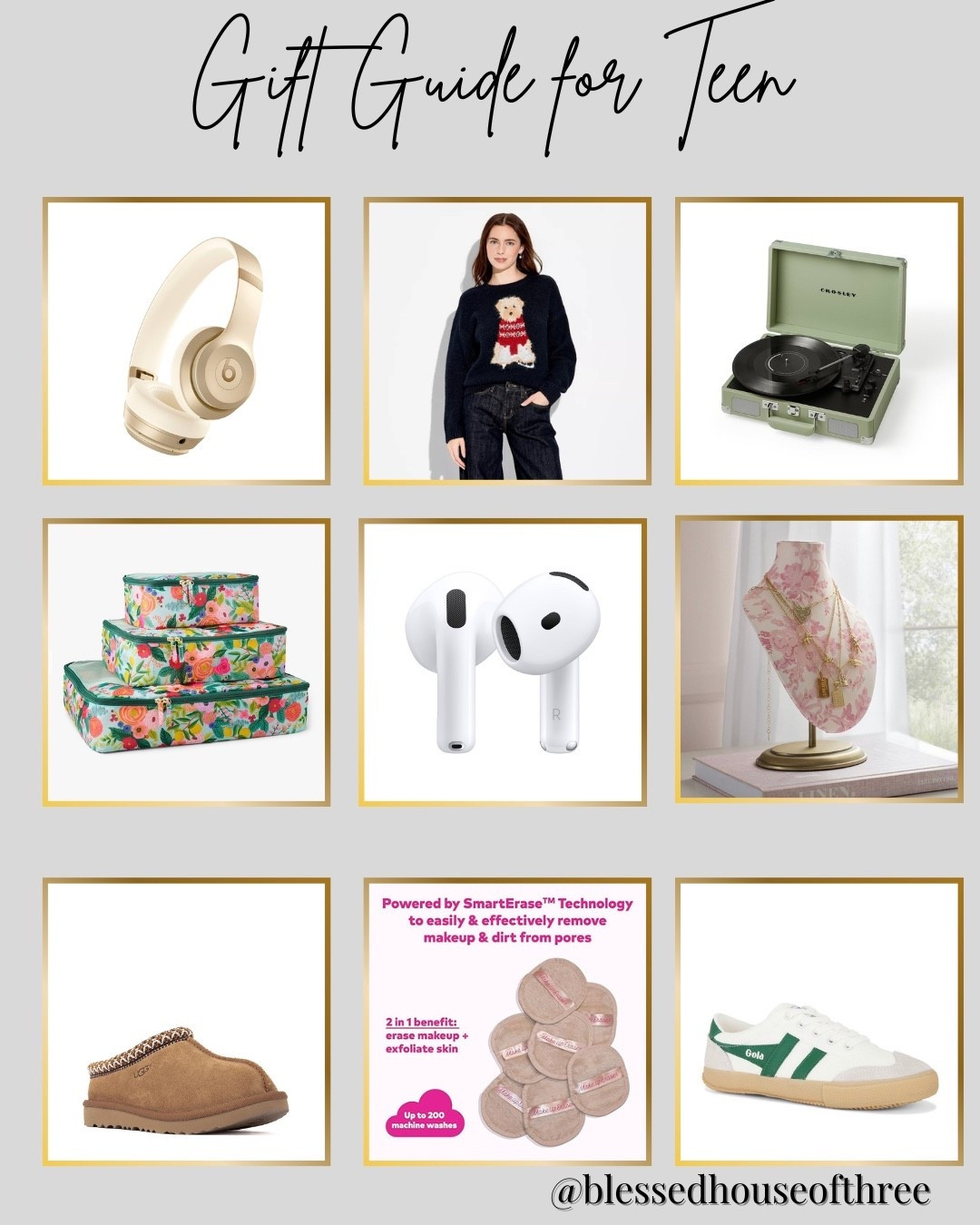 Holiday gift guide for teens 🎁✨ Finding the perfect present just got easier! From trending tech accessories to cozy loungewear and skincare favorites, these gifts are guaranteed to impress even the pickiest teen on your list. Shop my curated picks now and make their season extra special! 💕 #GiftGuide #TeenGifts #HolidayShopping

teen gift guide 2025, best gifts for teens, teen Christmas gifts, trending teen presents, holiday shopping for teens, teen tech accessories, cozy teen loungewear, teen skincare favorites, gifts for teenage girls, gifts for teenage boys, holiday gift ideas for teens, stylish gifts for teens, TikTok trending teen gifts, affordable teen presents, teen stocking stuffers, teen wishlist ideas, teen lifestyle gifts, popular teen items 2025, best-selling teen gifts, teen holiday shopping guide.

#LTKFindsUnder100 #LTKGiftGuide #LTKKids