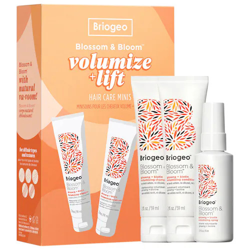 BriogeoBlossom & Bloom™ Volumize + Lift Hair Care Travel Kit | Sephora (US)