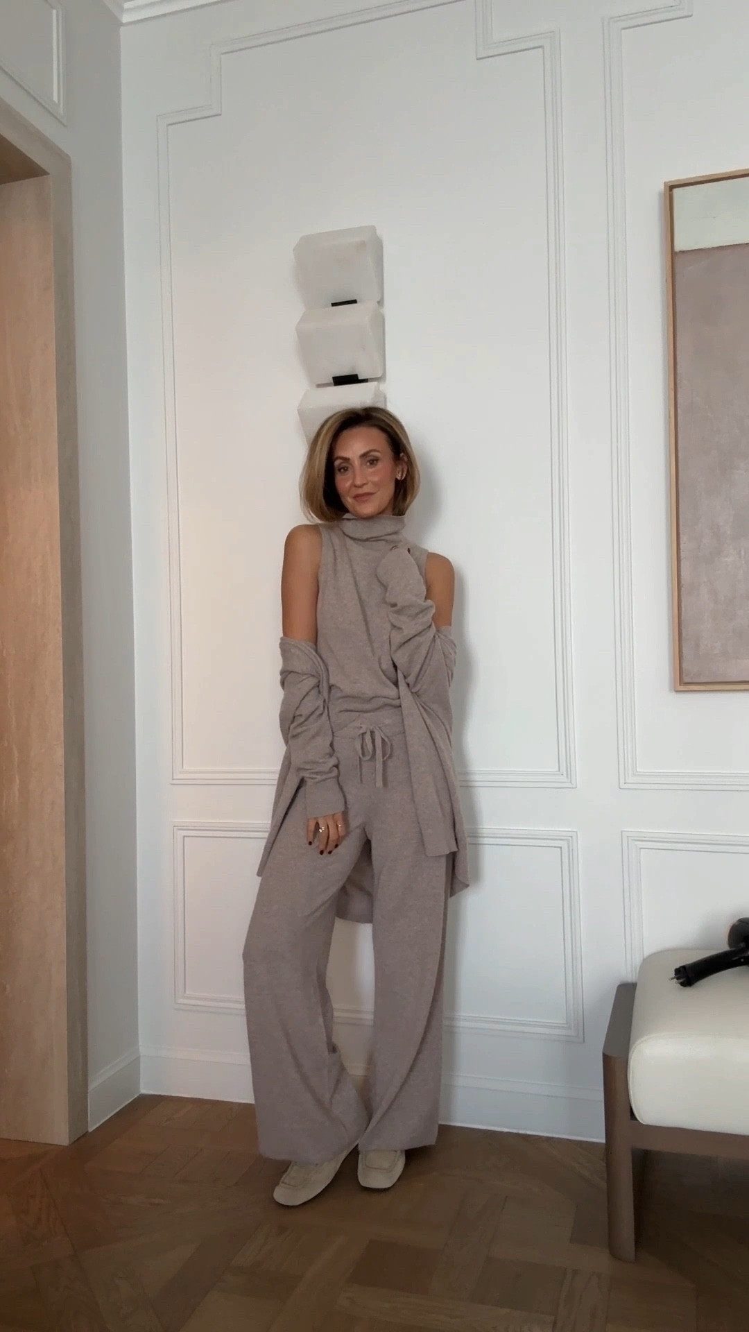 A adore this cashmere set so much, wear it together or separate. The fit is on point, cozy luxurious and timeless, I wore it out for dinner with friends and a quick coffee run in the morning. Super versatile, cozy and cute! Also great for travels. 
size xs. 

#LTKTravel #LTKSeasonal #LTKStyleTip