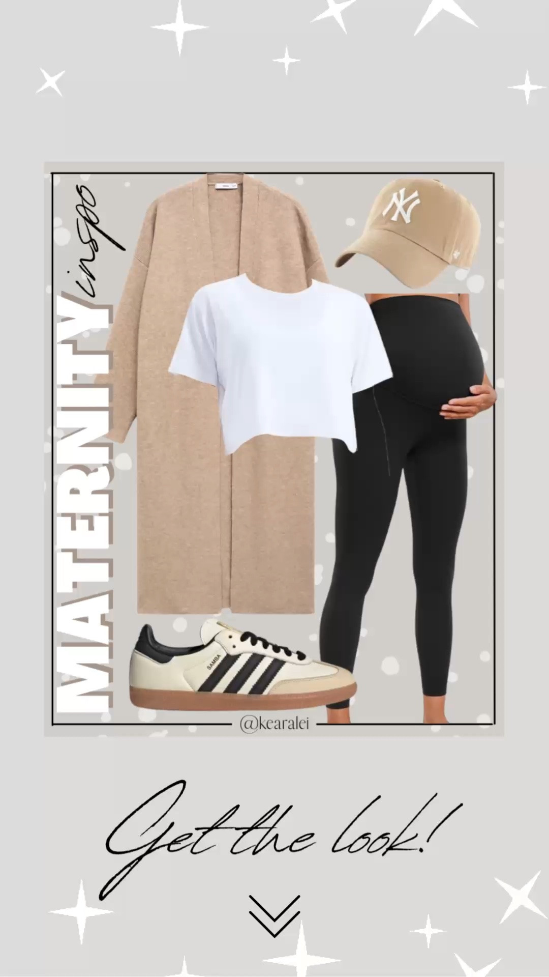 Fall maternity outfits winter pregnancy outfit idea black maternity leggings over the bump with cropped white t-shirt oversized boxy shirt maternity top shirt and tan beige camel brown long cardigan coatigan and adidas sambas gazelle sneakers tan black sneakers tan baseball hat 47 brand hat cap Amazon fall outfits affordable baby bump style || #maternity #outfits #outfit #cardigan #coatigan #amazon #pinkblush #motherhood #bump #pregnancy #pregnant
.
.
.
baby shower dress, Maternity Dresses, Maternity, over the bump, motherhood maternity, pinkblush, mama shirt sweatshirt pullover, hospital bag, nursery, maternity photos, baby moon, pregnancy, pregnant, maternity leggings, maternity tops, diaper bag, mama necklace, baby boy, baby girl outfits, newborn, mom, 

Amazon fashion, teacher outfits, business casual, casual outfits, neutrals, street style, Midi skirt, Maxi Dress, Swimsuit, Bikini, Travel, skinny Jeans, Puffer Jackets, Concert Outfits, Cocktail Dresses, Sweater dress, Sweaters, cardigans Fleece Pullovers, hoodies, button-downs, Oversized Sweatshirts, Jeans, High Waisted Leggings, dresses, joggers, fall Fashion, winter fashion, leather jacket, Sherpa jackets, Deals, shacket, Plaid Shirt Jackets, apple watch bands, lounge set, Date Night Outfits, Vacation outfits, Mom jeans, shorts, sunglasses, Disney outfits, Romper, jumpsuit, Airport outfits, biker shorts, Weekender bag, plus size fashion, Stanley cup tumbler, Target, Abercrombie and fitch, Amazon, Shein, Nordstrom, H&M, forever 21, forever21, Walmart, asos, Nordstrom rack, Nike, adidas, Vans, Quay, Tarte, Sephora, lululemon, free people, j crew jcrew factory, old navy

#LTKootd #LTKBump #LTKBaby