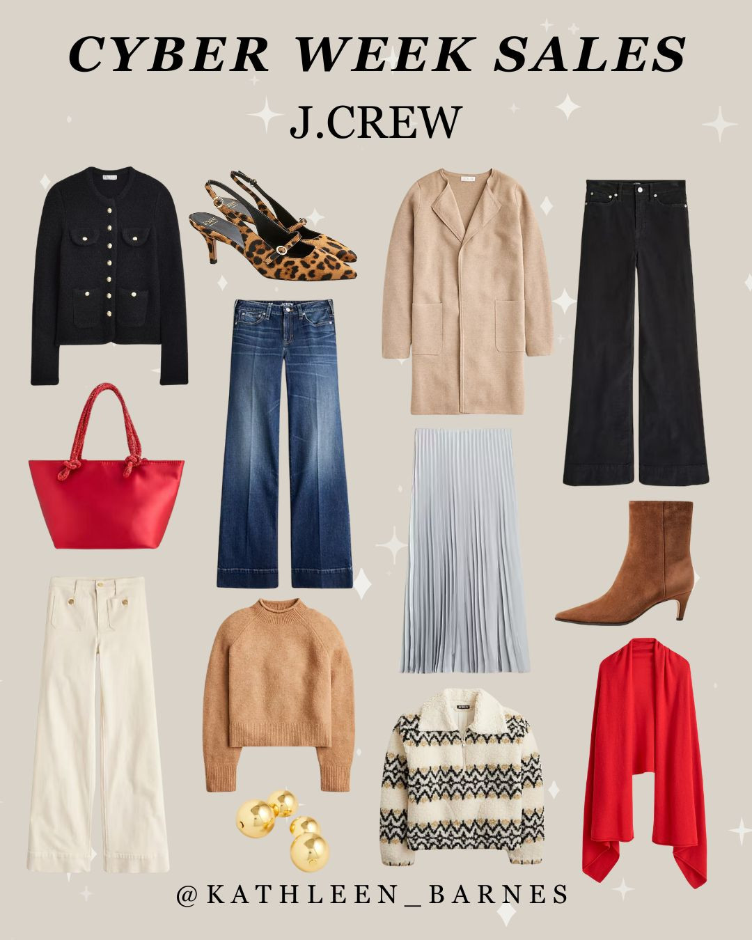 J.Crew is up to 50% off almost everything!  

 

#LTKCyberWeek #LTKSaleAlert #LTKStyleTip