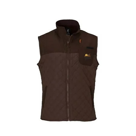 Browning Quilted Upland Vest- Chocolate Brown | Walmart (US)