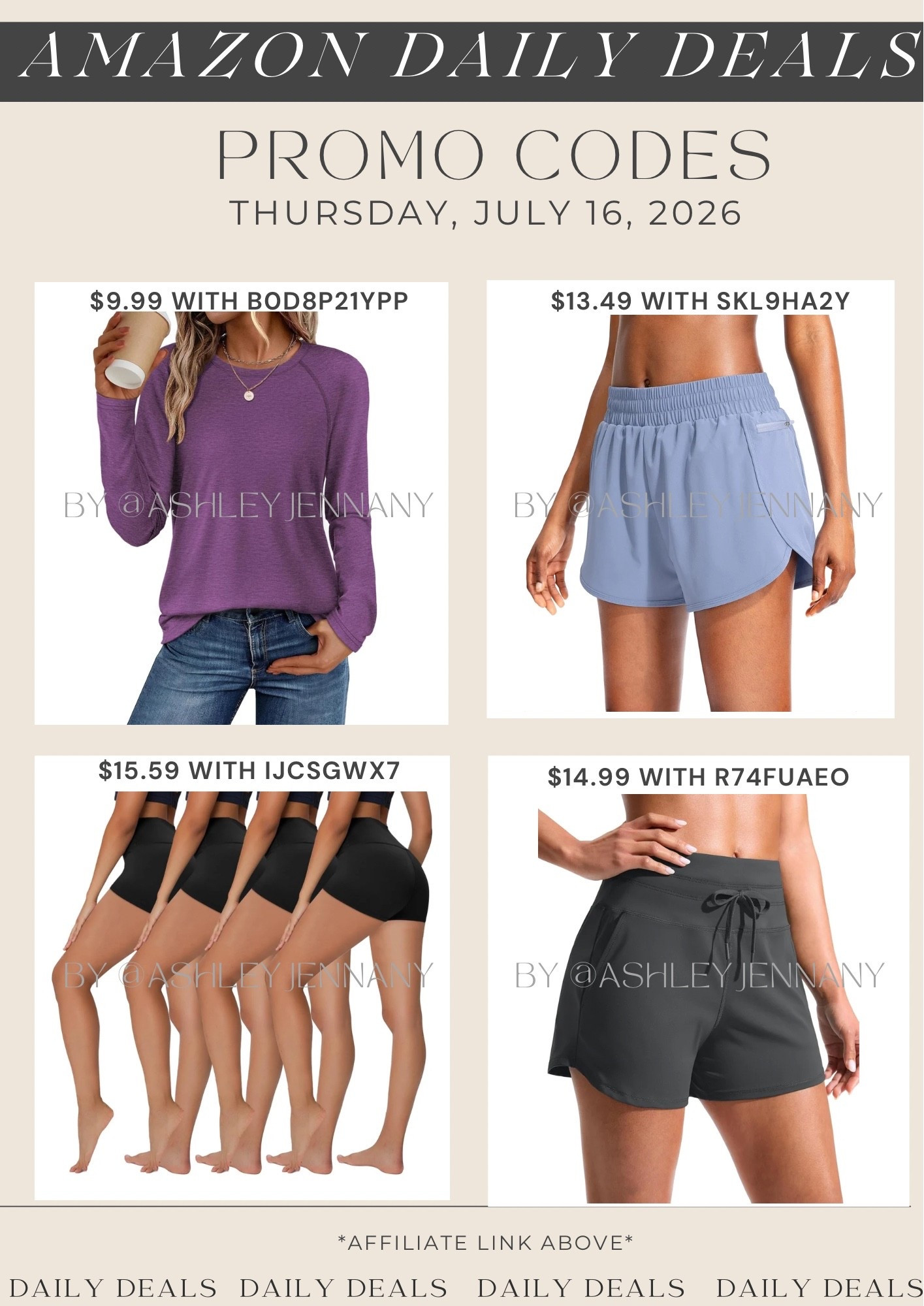 Amazon deals

#LTKSaleAlert #LTKMidsize #LTKootd