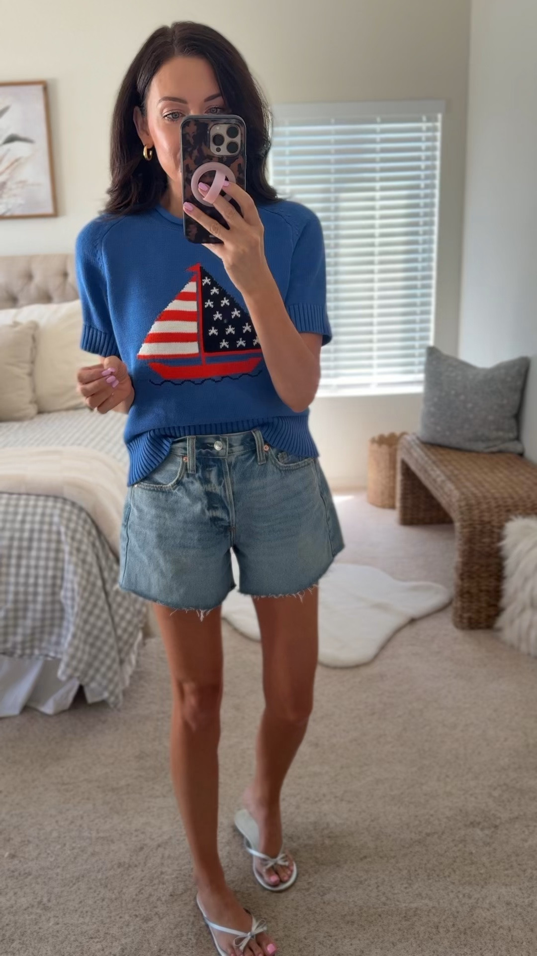 RESTOCKED!! Jcrew inspired summer sweater from Walmart is back. The quality is next level
Shorts-2
Sweater-medium
(Other prints restocked too)

#LTKmomlife #LTKSeasonal #LTKootd
