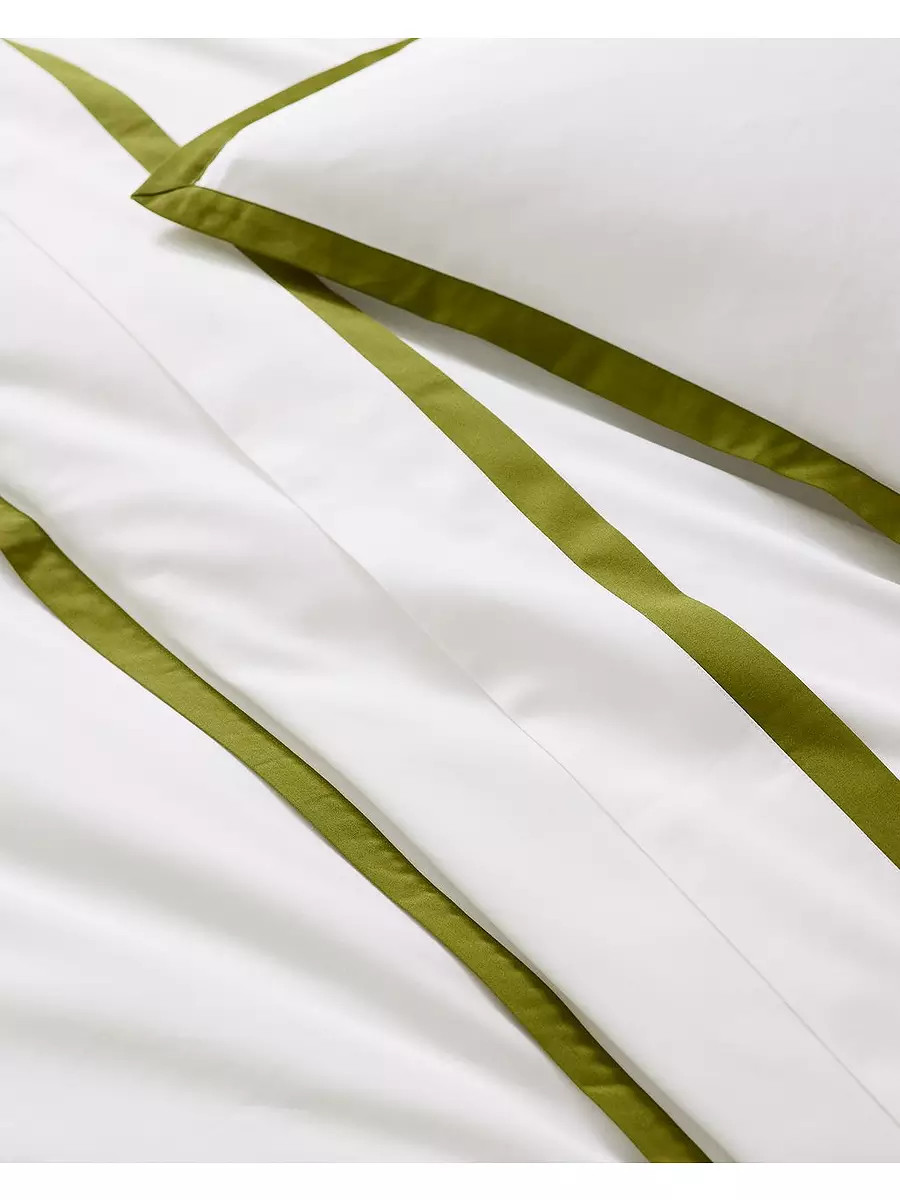 Border Frame Sateen Bedding Set | Serena and Lily