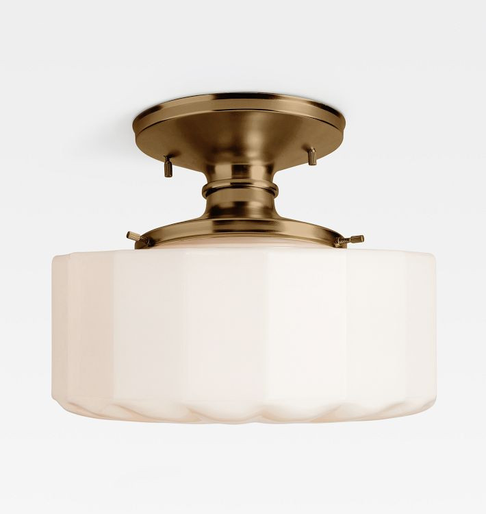 Eastmoreland 6" Fitter Semi-Flush Mount | Rejuvenation