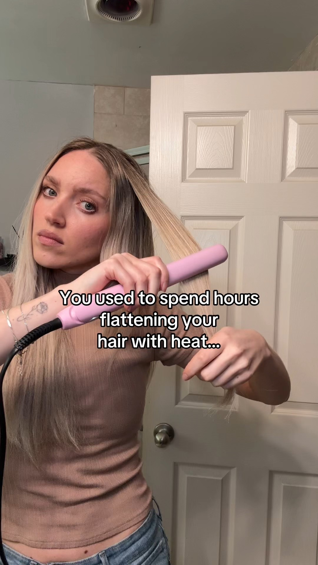 Straightener VS heatless curls 

#LTKBeauty #LTKWatchNow #LTKU