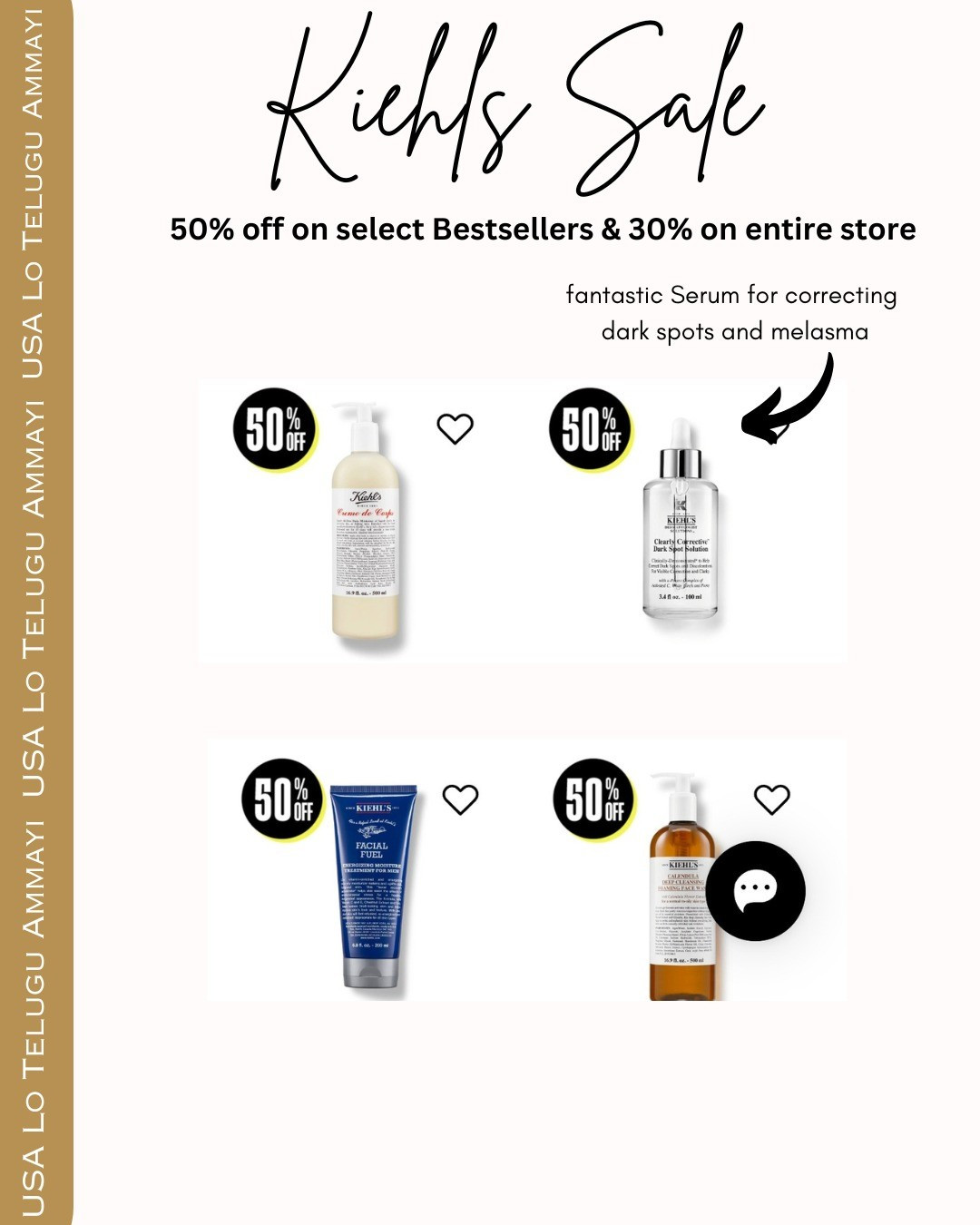 Body lotion and dark spot correction serum are absolute favorites of mine. I also like their midnight recovery concentrate for dry months but it's not on 50% off

#LTKCyberWeek #LTKSaleAlert #LTKBeauty