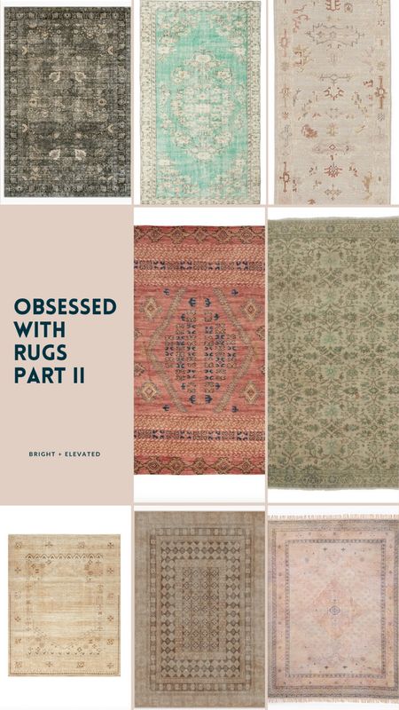 area rugs, Persian rugs, vintage rugs, home accessoriess

#LTKhome