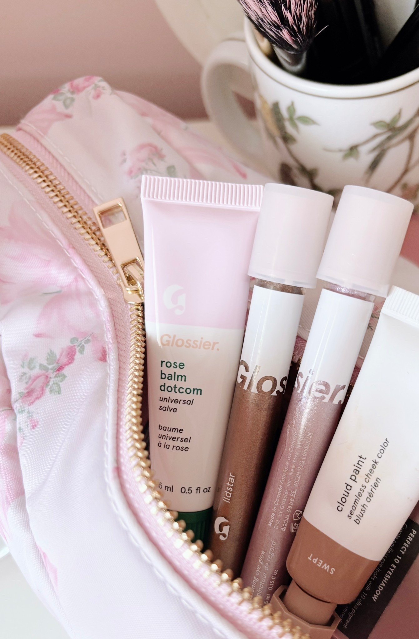 makeup favs! Bag is Kenz kustoms - couldn’t find the exact one but linked similar!

#LTKBeauty #LTKFindsUnder100