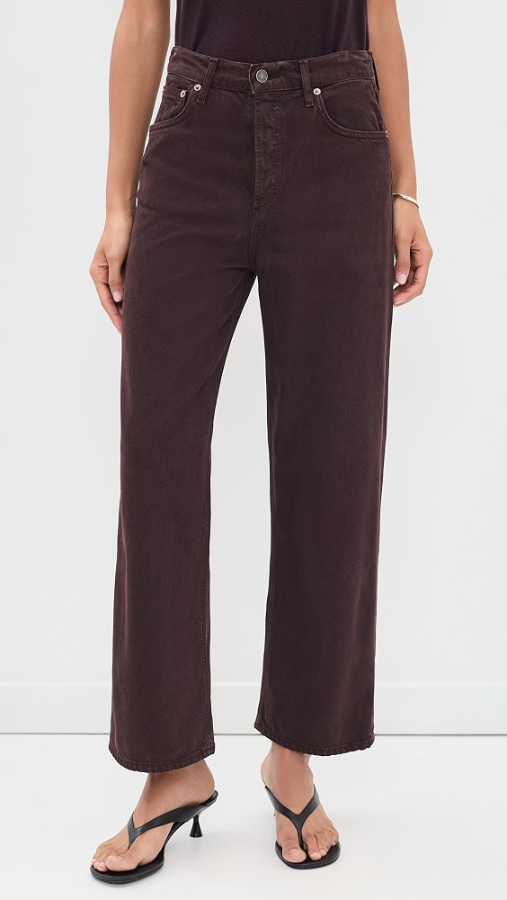 AGOLDE Ren Wide Rigid Jeans | Shopbop | Shopbop