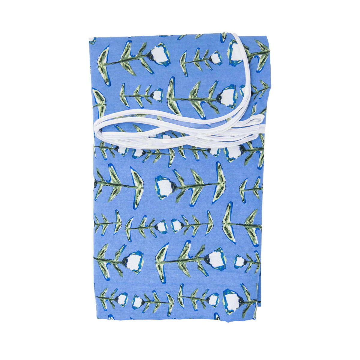 Blue Tulip Tablecloth (Hunter Blake X Erin Donahue Tice) | Modafleur