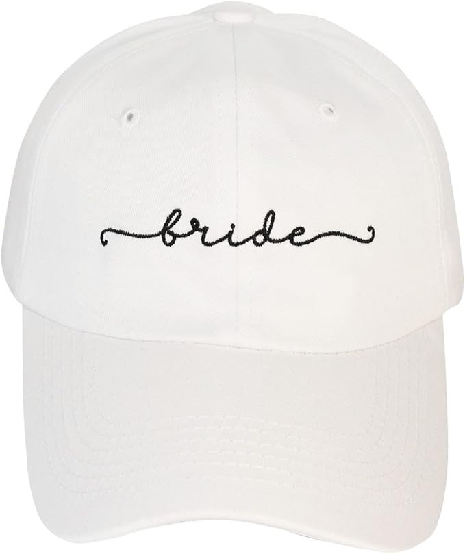 Syiomlis Embroidered Bride Dad Hat, Cotton Distressed Vintage Baseball Cap,Party Favors,Bridal Sh... | Amazon (CA)
