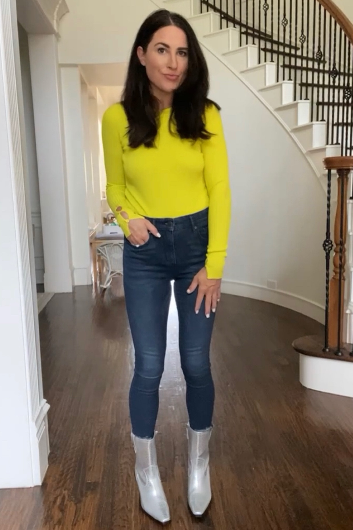 Walmart fashion bodysuit, jeans, cowboy boots 

#LTKunder50 #LTKshoecrush