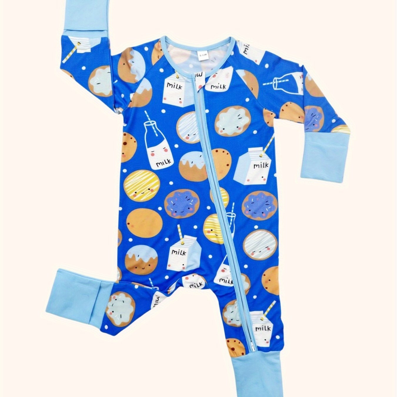 Newborn Baby's Cartoon Milk Biscuit Pattern Bamboo Fiber - Temu | Temu Affiliate Program
