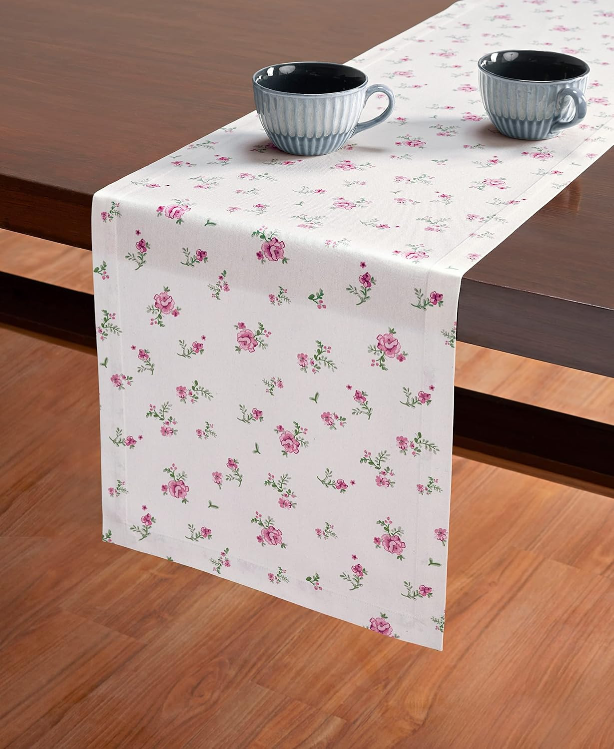 Solino Home Cotton Table Runner 14 x 108 Inch – 100% Cotton Print Table Runner for Dinner, Wedd... | Amazon (US)