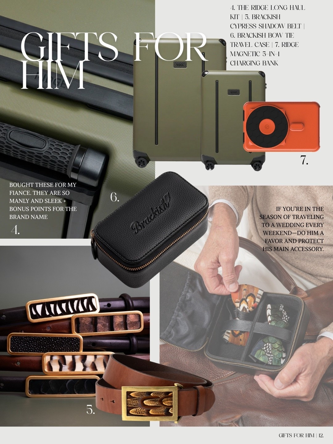 Power bank & suitcase: Ridge, belt & bow tie holder: brackish (can’t be linked) Gifts for him, golf, rechargeable hand warmers, yeti, gifts for men, gifts under $50, holiday party

#LTKHoliday #LTKGiftGuide #LTKMens