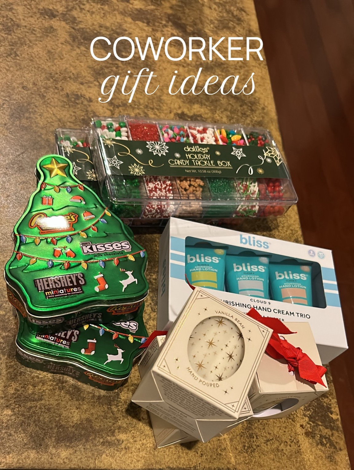 Coworker Gift Ideas That Always Feel Thoughtful

Finding the right gift for coworkers can feel tricky, but I always come back to one simple idea: it truly is the thought that counts. You don’t need something big or elaborate. Something small is perfect. Something larger works too. It’s really about choosing something usable, edible, or aligned with what they love so they feel seen, appreciated, and thanked for all the moments you share during the workweek.

Here are my go-to coworker gift ideas:

Edible treats
Chocolates, cookies, snack boxes, or a little gourmet moment they can enjoy at their desk or take home. Easy, delicious, and always loved.

Self-care little luxuries
Hand lotions, cozy socks, candles, or a calming mist. Small wellness boosts that make long days feel a little softer.

Desk-friendly items
Cute notepads, coffee mugs, pens that actually write well, or a mini plant. Something they can use daily and think of you.

Hobby-aligned gifts
If someone talks about hiking, pickleball, reading, baking, or yoga, a small accessory or themed item feels incredibly thoughtful. It shows you notice the things that make them happy.

I always try to give something they can use up or enjoy without taking up space. Just a simple way to let them know I see them, I appreciate them, and I’m thankful for the everyday interactions that make work lighter.

#coworkergifts #holidaygifts #officelife #giftideas #coworkerappreciation

coworkergifts | holidaygifts | officegifting | smallgifts | ediblegifts | giftguide | ltkfinds | thoughtfulgifting


#LTKGiftGuide #LTKHoliday #LTKSeasonal