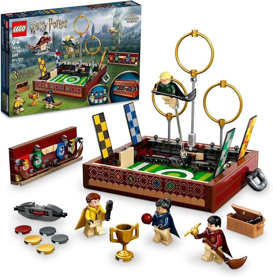 LEGO Harry Potter Quidditch Trunk 76416 Buildable Harry Potter Toy; Birthday Gift Idea for Kids A... | Amazon (US)