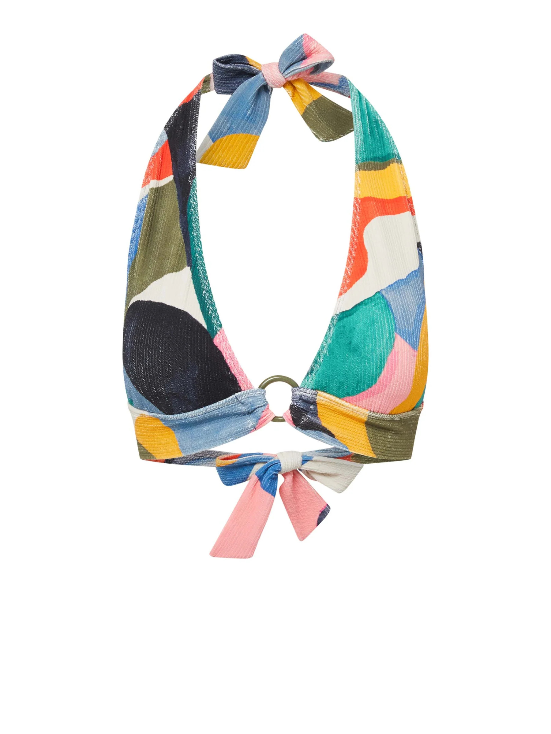 Erin Top In Carta Colorblock Texture | Change of Scenery