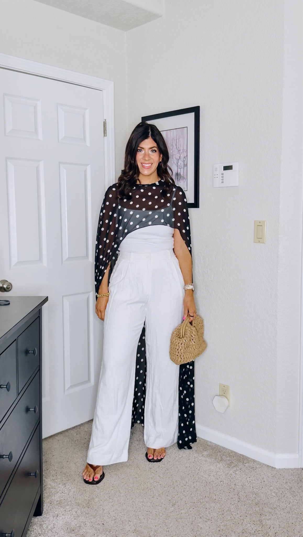 Easy summer layer for arm coverage
In a medium tank
29 curvy linen trouser

#LTKSaleAlert #LTKMidsize #LTKOver40