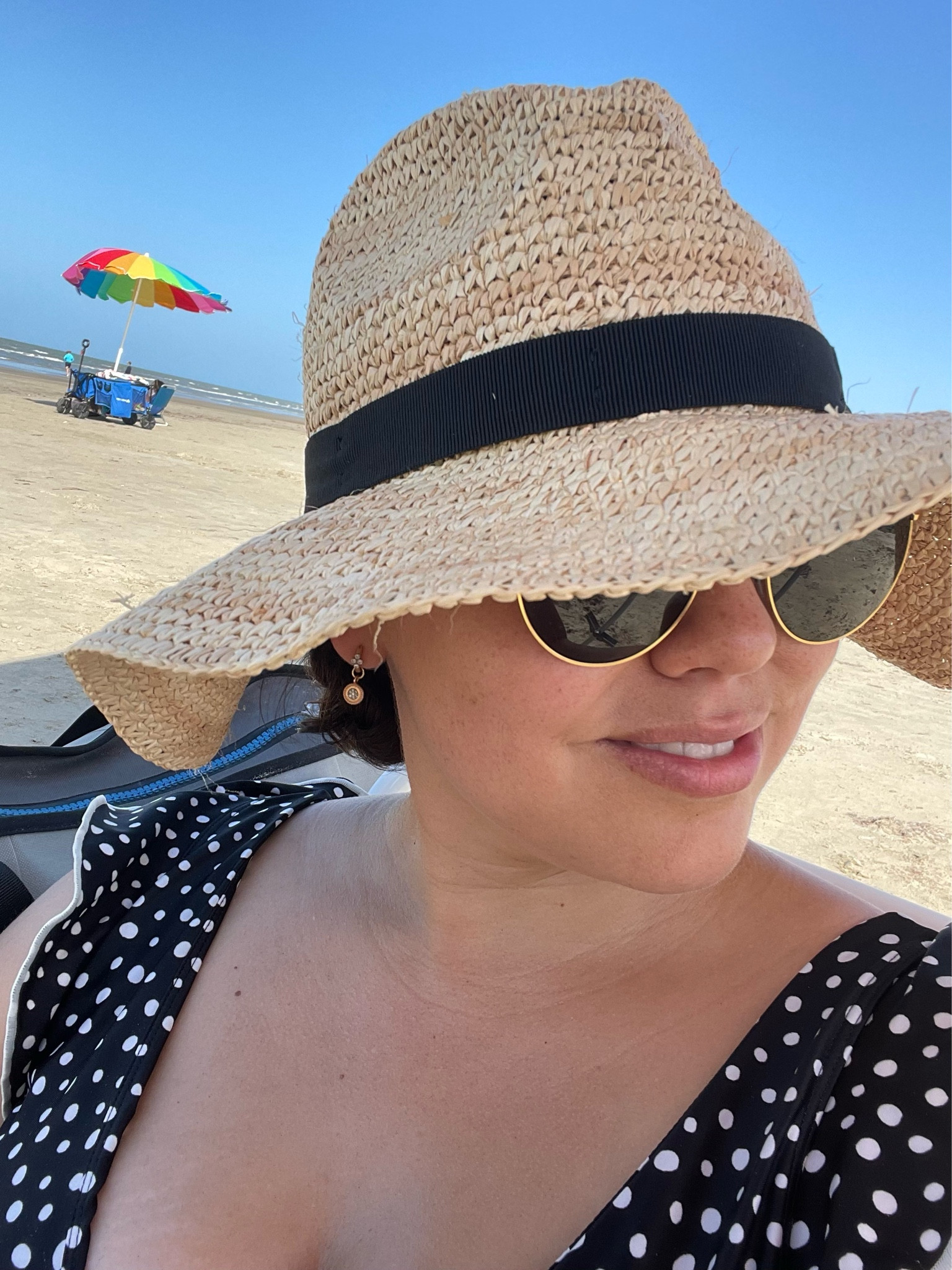 Wide brim hat for the beach or pool that’s packable for trips! It’s on sale, too 30% off with code shopnow. 
Ruffle sleeve, polka dot bathing suit by Summersalt 


#LTKswim #LTKtravel #LTKsalealert