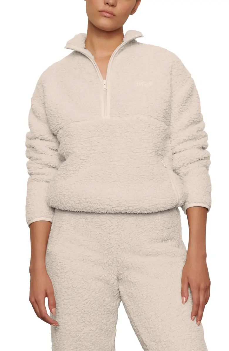 Teddy High Pile Fleece Pullover | Nordstrom