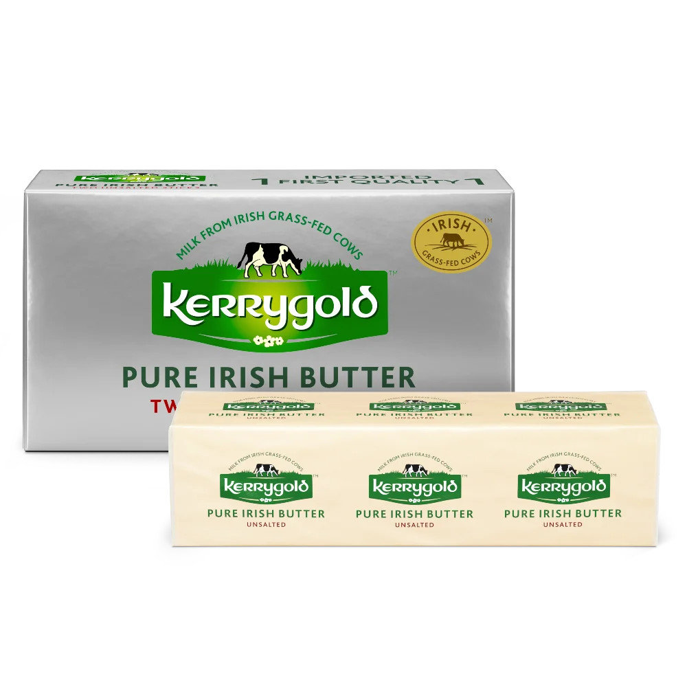 Kerrygold Grass-Fed Pure Irish Unsalted Butter, 8 oz 2 Sticks | Walmart (US)