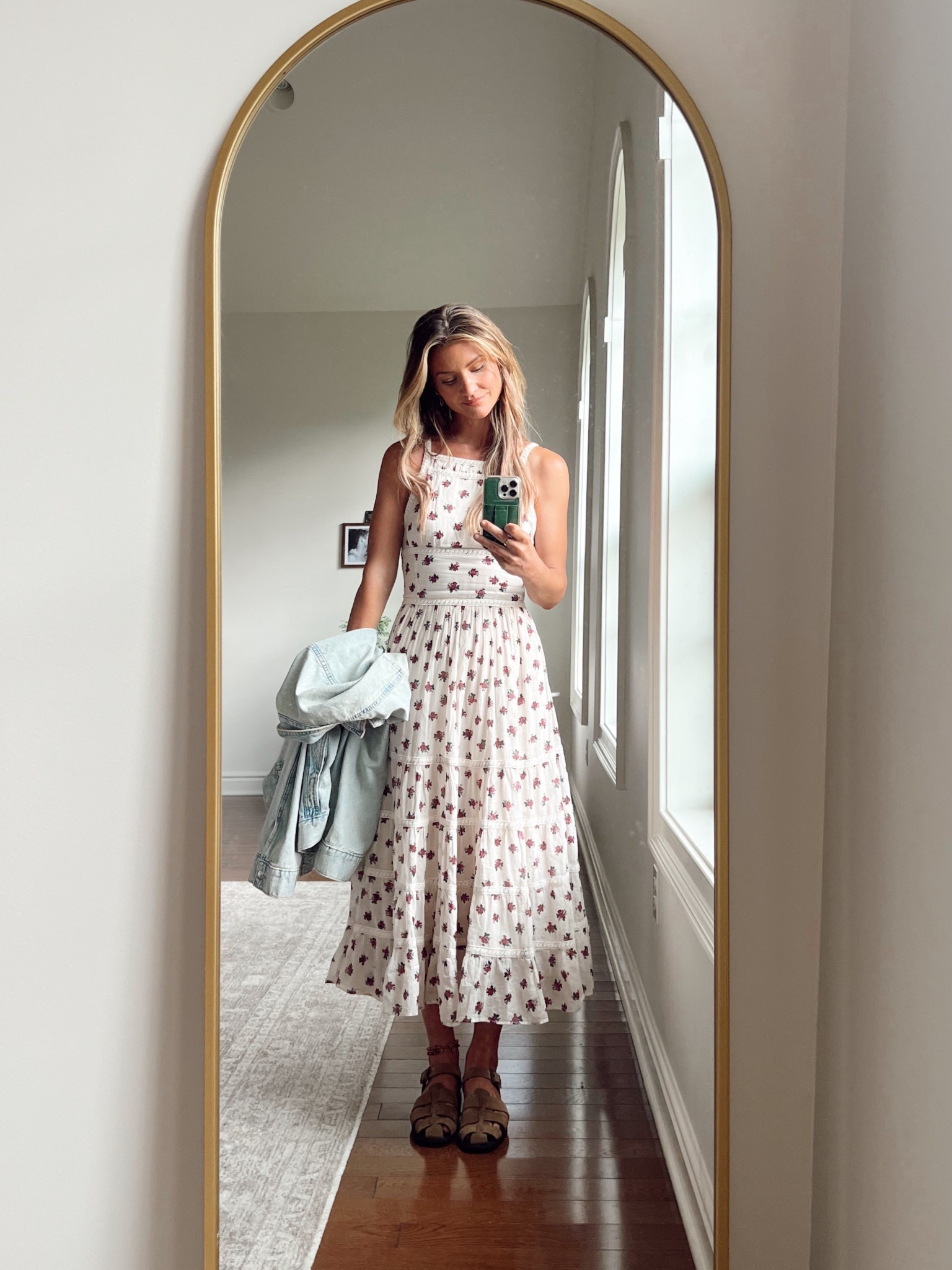  Church fit. I’ve layered this dress with a lace long sleeve top underneath and boots for fall as well 😁

Free people/fall style / transition outfit / midi dress 

#LTKSeasonal