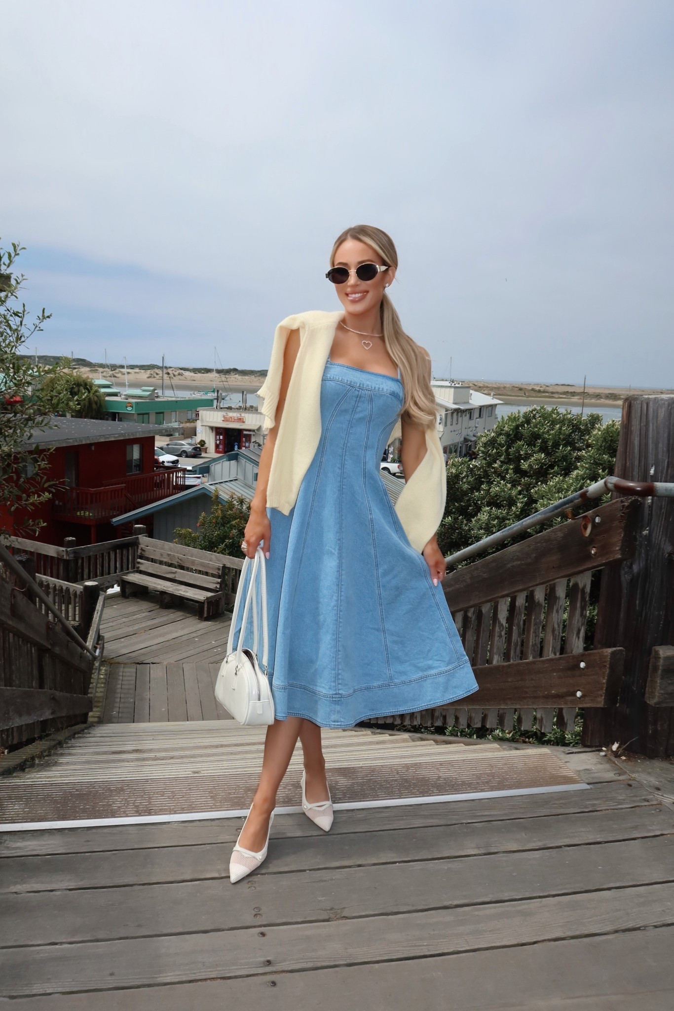 The most perfect fitting dress I have ever tried on! So flattering and amazing quality!
Wearing XXS Petite in dress
Shoes run TTS 


Ootd. Ootn. Denim. Midi dress. Denim dress. Spring outfit. Outfit idea. Outfit inspo. Butter yellow  

#LTKFindsUnder100 #LTKShoeCrush #LTKPetite