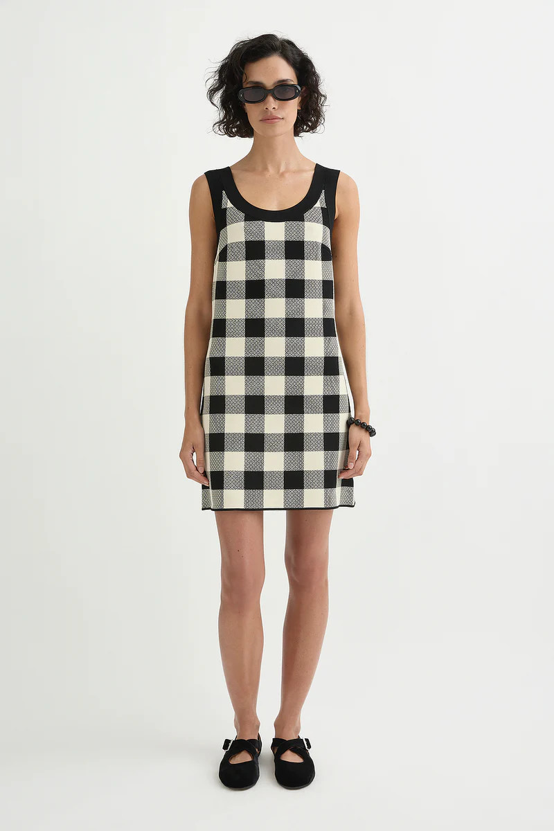 PIPPA MINI DRESS - HERITAGE PLAID | POSSE (Australia & New Zealand)