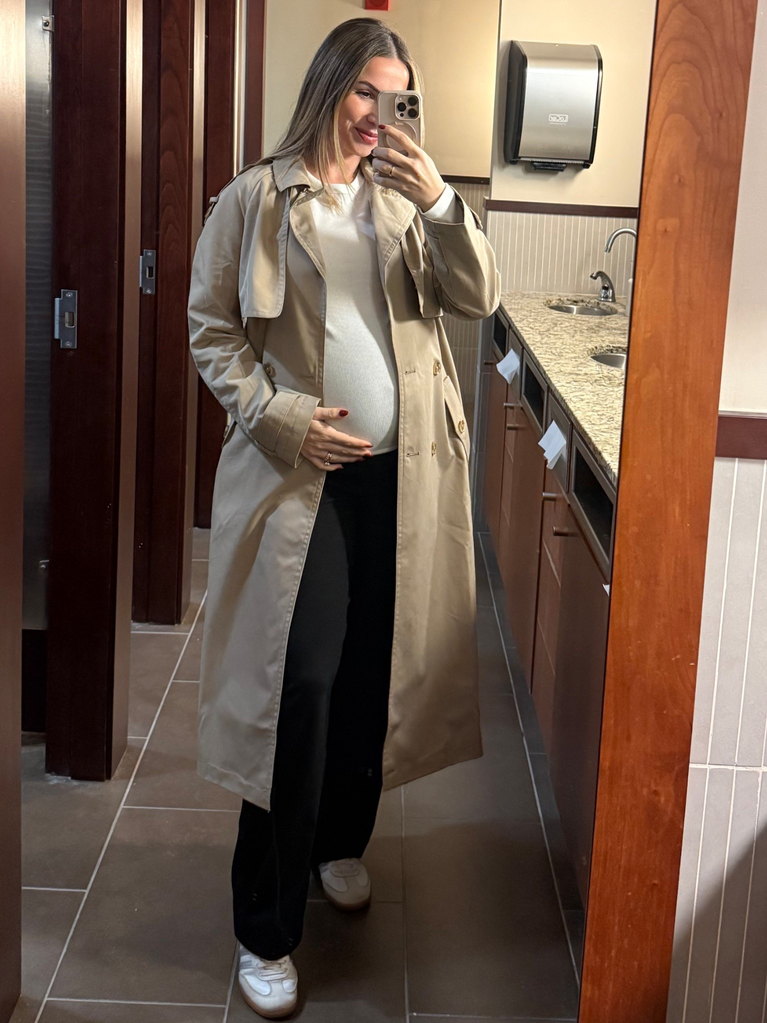 Trench coat outfit! 

#LTKootd #LTKWorkwear #LTKgrwm