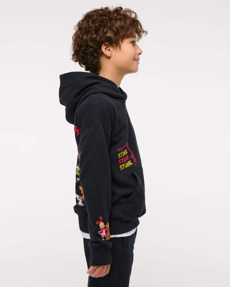 the grinch graphic popover hoodie | Abercrombie & Fitch (US)