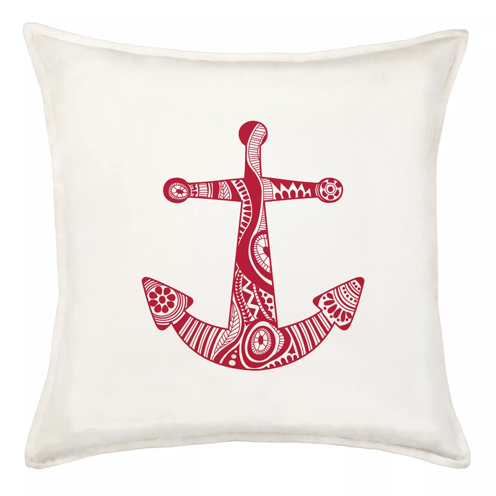 Greendale Home Fashions Anchor Throw Pillow, Red, 20X20 | Kohl's