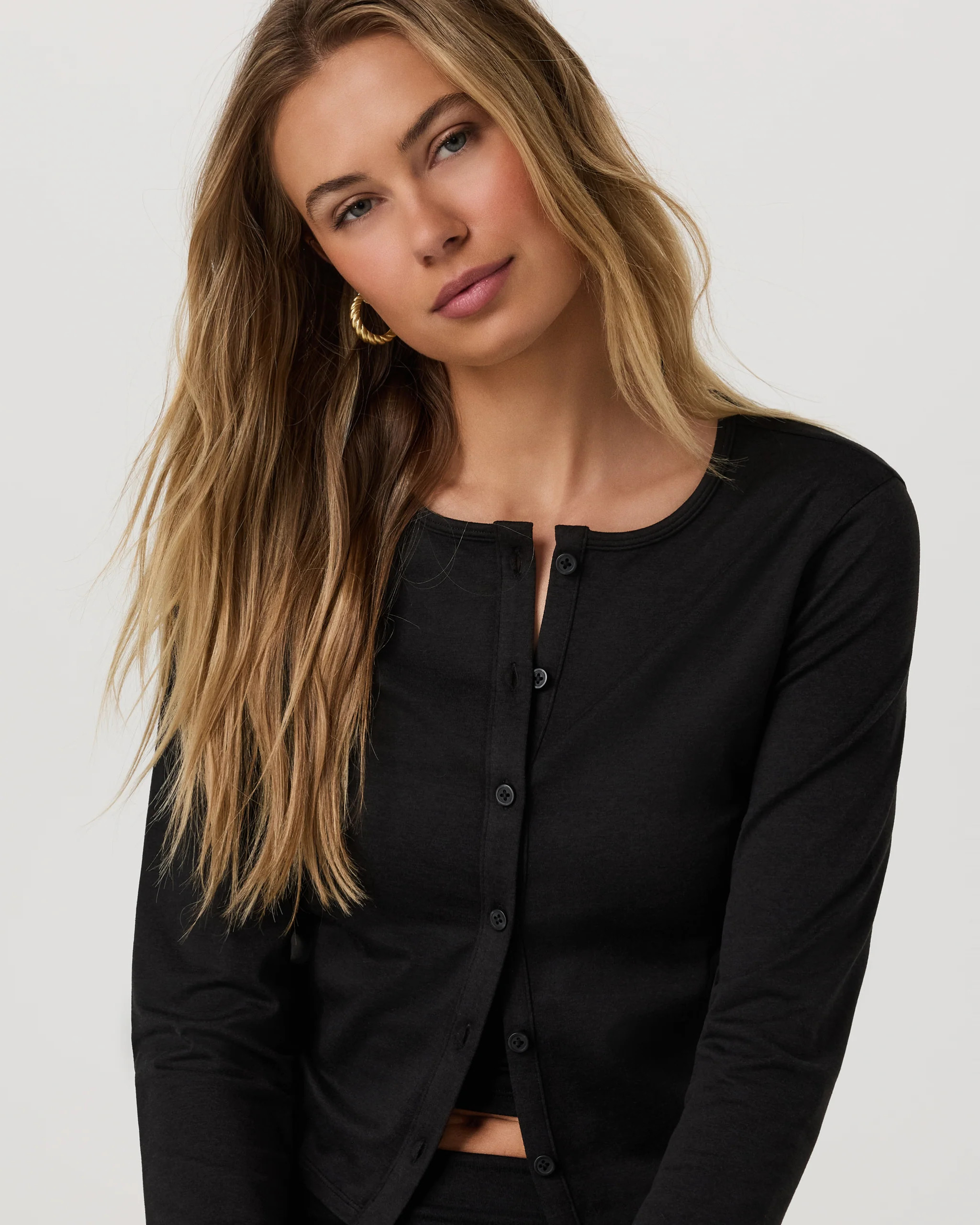 Halo Cardigan 2.0 | Java Heather | Vuori | Vuori Clothing (US & Canada)