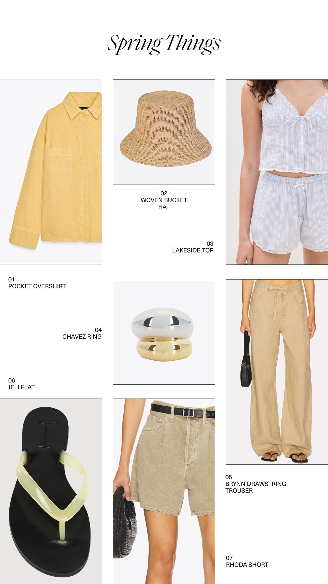 Spring trends 

 #LTKSummerEdit #LTKSeasonal #LTKStyleTip