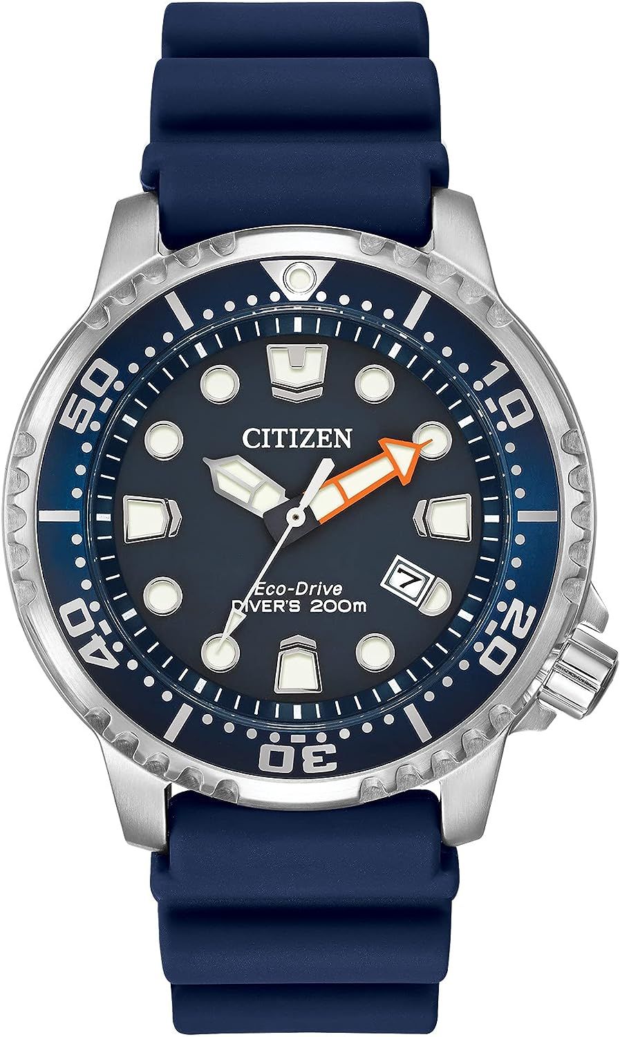 Citizen Eco-Drive Promaster Diver Quartz Men's Watch, Stainless Steel with Polyurethane Strap | Amazon (US)