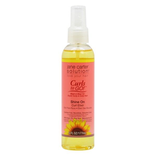 Jane Carter Curls to Go Shine On 6-ounce Curl Elixir | Bed Bath & Beyond
