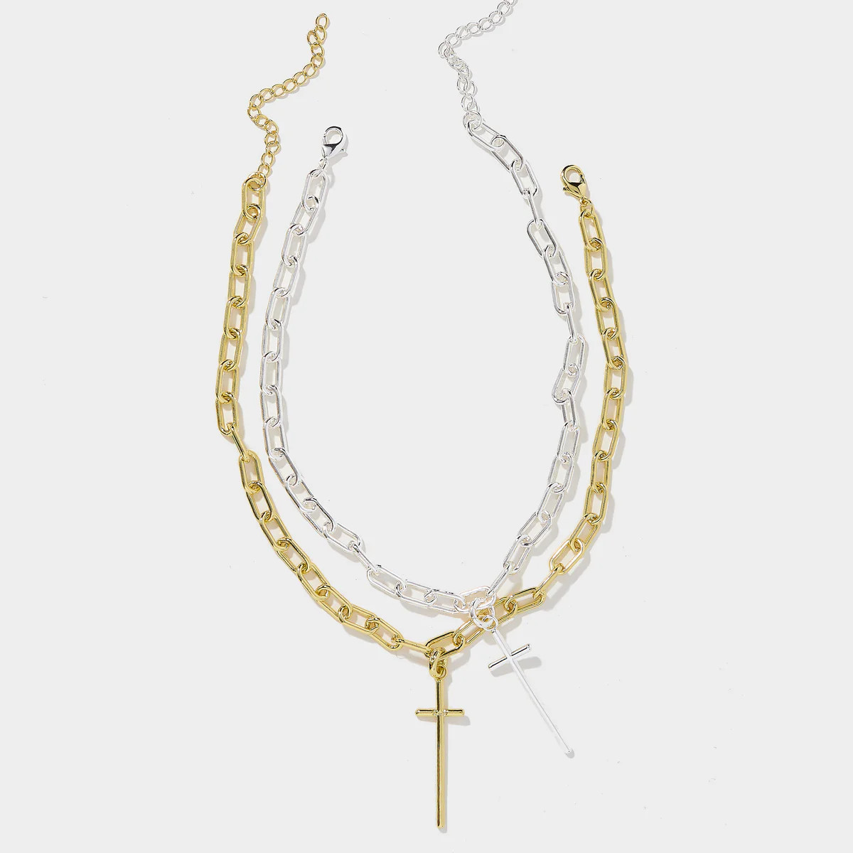 Long Cross Necklace Set | Allie + Bess