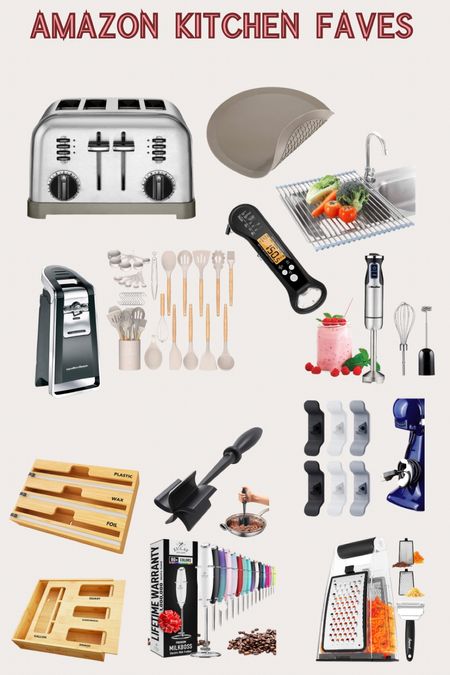 Just a lil collection of some of my favorite kitchen items from Amazon  

#LTKhome