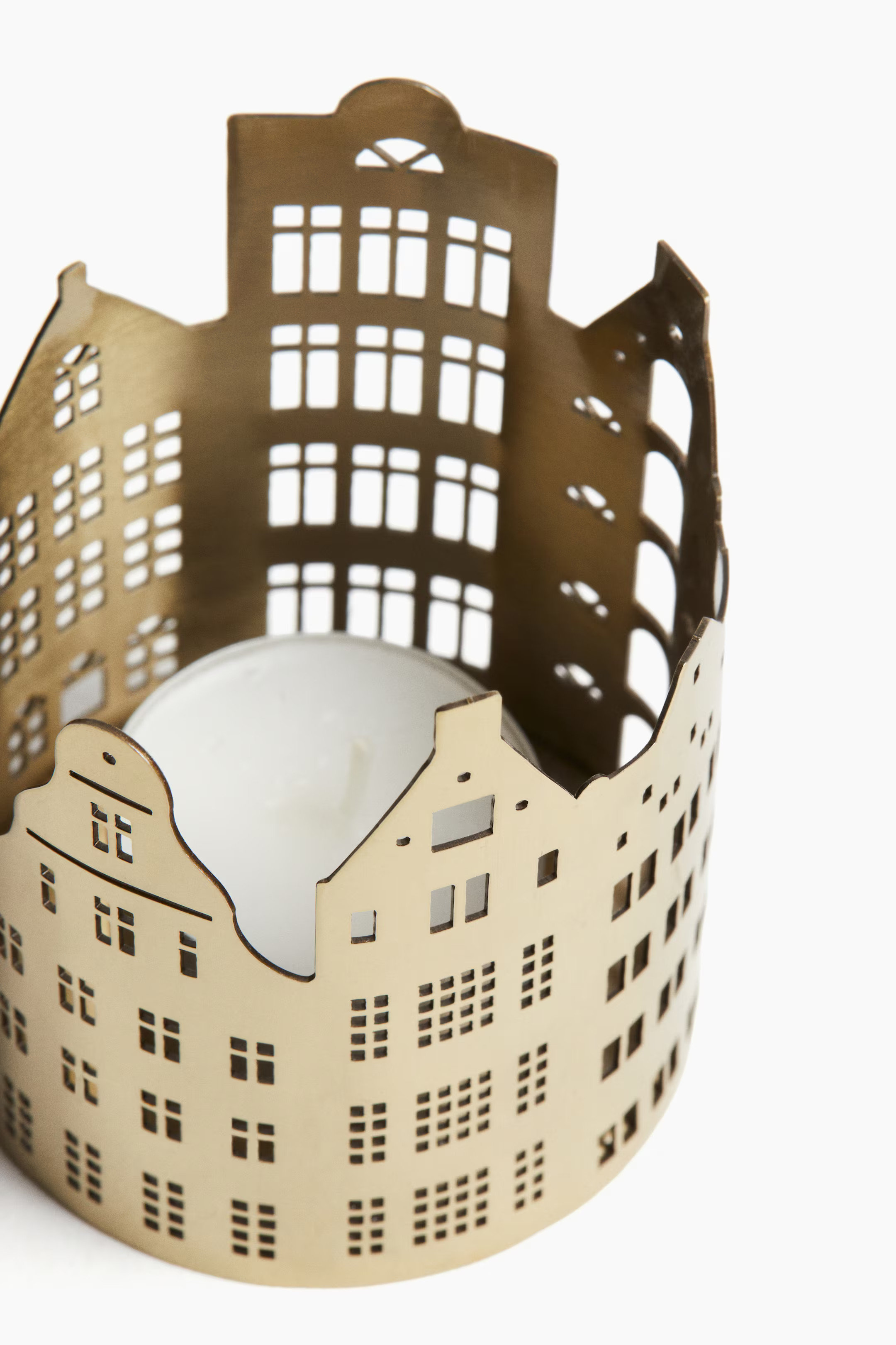 Small City Skyline Tea Light Holder | H&M (US + CA)